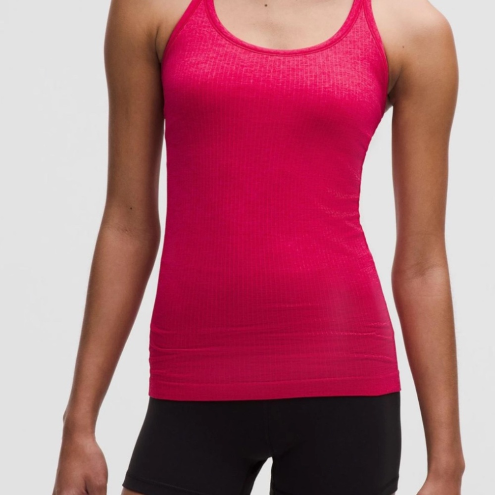 Lululemon Ebb Street Tank size 6 in Pink Dragon Fruit